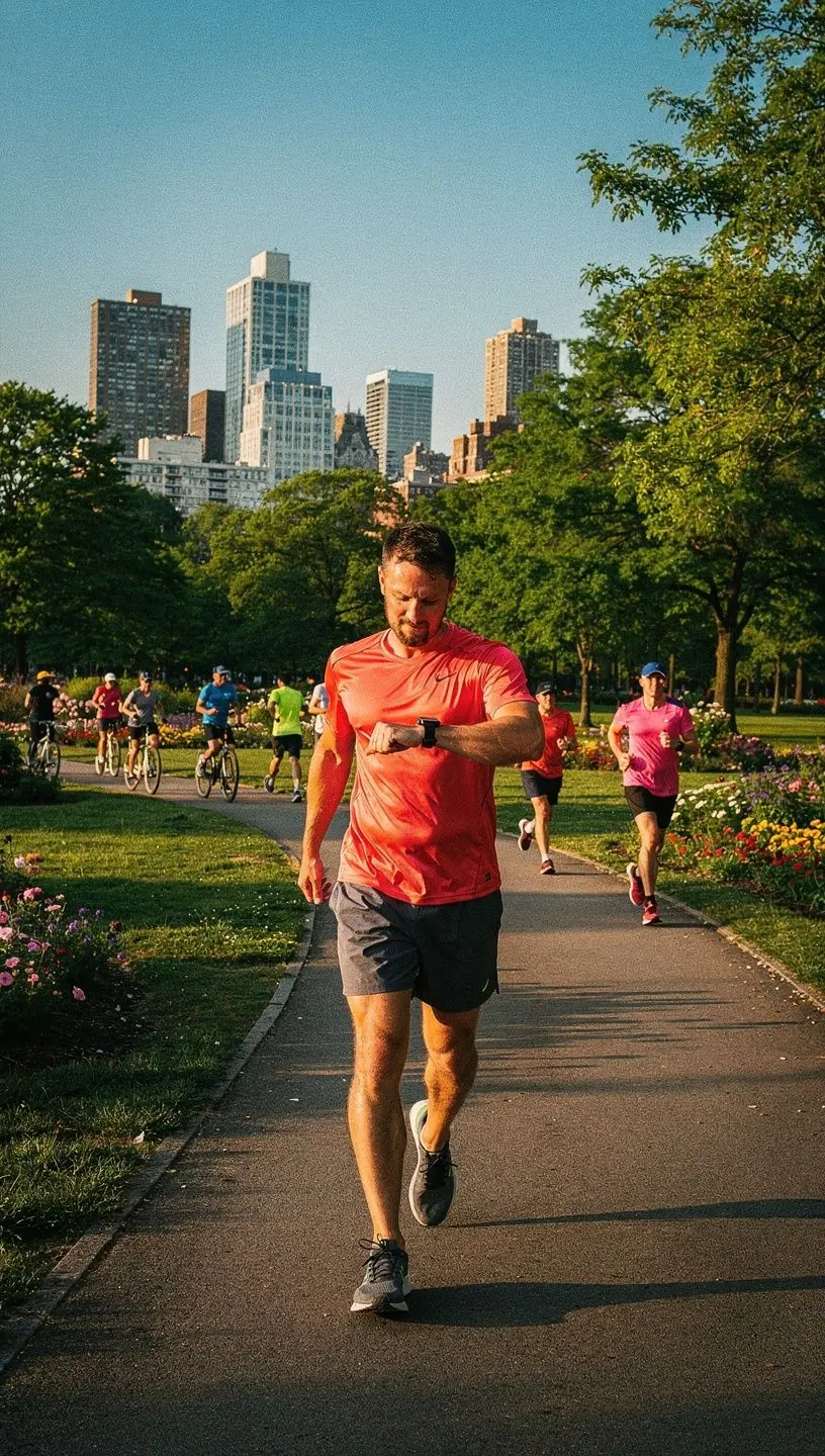 Social media icons connecting urban professionals locally