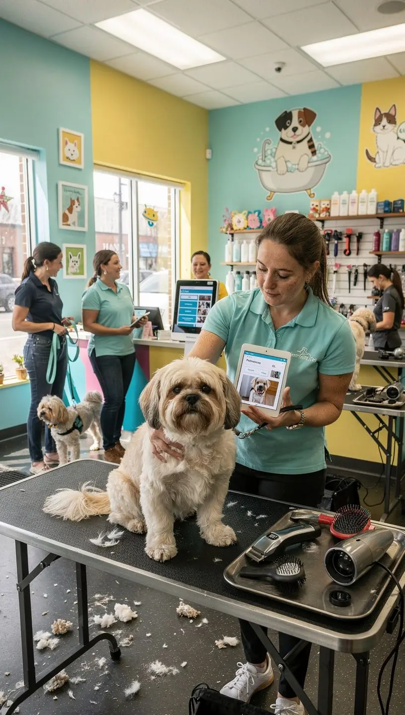 Wearable technology enhancing daily fitness routines.